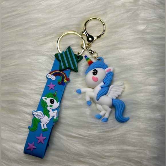 Toddler Girl/Kids Unicorn Keychain/Wristlet - Picture 3 of 3
